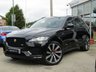 USED 2018 68 JAGUAR F-PACE 3.0 S AWD 5d 296 BHP Finished in SANTORINI BLACK  with contrasting Full HEATED 2 TONE LEATHER. &pound;1000' s extra spec, find another on sale today. This handsome SUV is both fun to drive and practical. Features include Virtual Dash, Rear View Cameras, Meridian Speakers, Panoramic Electric Sun Roof, Sat Nav, Electric Boot, Electric Heated 2 TONE Leather Seats, DAB, Led Run Lights, and much more.  Jaguar Dealer serviced at 16385 miles, 32222 miles, 47678 miles and at 63716 miles.