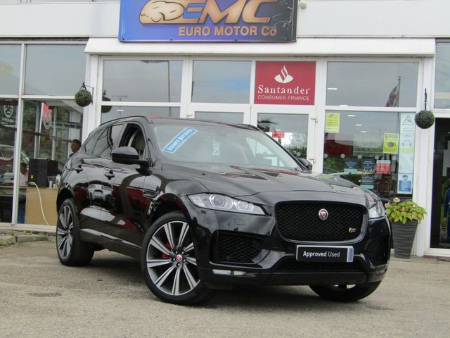 2018 68 Jaguar F-Pace 3.0 S AWD 5d 296 BHP