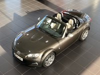 USED 2014 14 MAZDA MX-5 2.0 I ROADSTER SPORT VENTURE 2d 158 BHP LIGHT STONE LEATHER, NAV!