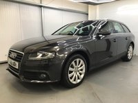 USED 2010 10 AUDI A4 2.0 AVANT TDI SE DPF 5d 141 BHP Very Low Mileage, Immaculate