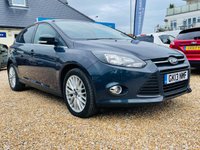 USED 2013 13 FORD FOCUS 1.0 ZETEC 5d 124 BHP Amazing Low Mileage with  a FSH