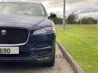 USED 2019 19 JAGUAR F-PACE 2.0 PORTFOLIO AWD 5d 177 BHP AUTO Panoramic Roof Ivory Leather