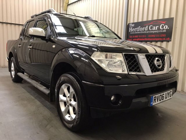 2006 06 Nissan Navara 2.5 AVENTURA DCI 4X4 SHR SWB D/C 174 BHP