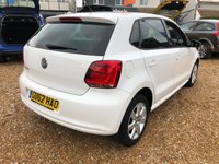 USED 2012 62 VOLKSWAGEN POLO 1.2 MATCH 5d 59 BHP Low Mileage and exceptional condition throughout
