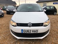 USED 2012 62 VOLKSWAGEN POLO 1.2 MATCH 5d 59 BHP Low Mileage and exceptional condition throughout