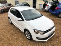USED 2012 62 VOLKSWAGEN POLO 1.2 MATCH 5d 59 BHP Low Mileage and exceptional condition throughout