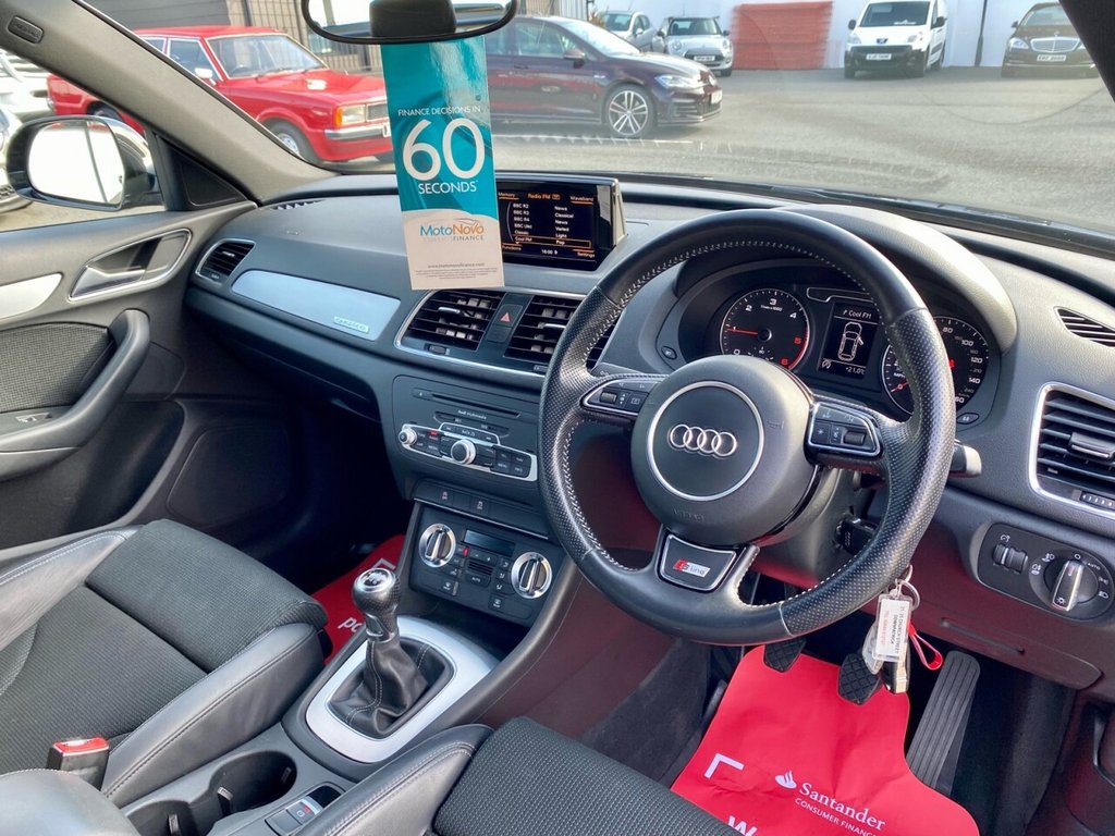 USED 2014 AUDI Q3 2.0 TDI QUATTRO S LINE 5d 138 BHP S LINE SPEC