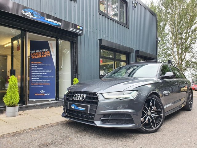 2017 17 Audi A6 3.0 AVANT TDI QUATTRO BLACK EDITION 5d 315 BHP
