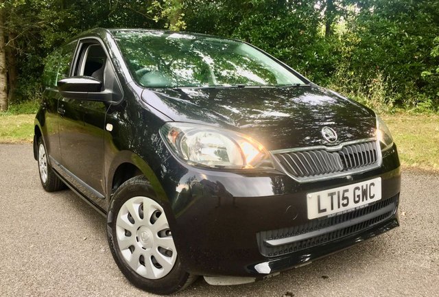 2015 15 Skoda Citigo 1.0 SE 12V 5d AUTO 59 BHP ONLY 23,000 MILES/2 OWNERS//AIRCON//REAR PARK SENSORS//20 POUND ROAD TAX