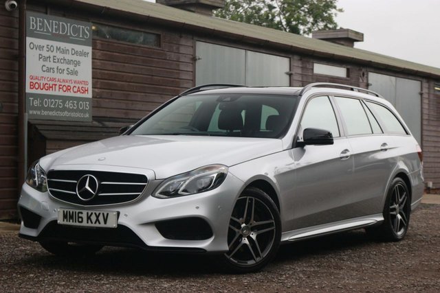 2016 16 Mercedes-Benz E-Class 2.1 E220 BLUETEC AMG NIGHT EDITION PREMIUM 5d 174 BHP