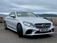 USED 2019 19 MERCEDES-BENZ C CLASS 2.0 C 220 D AMG LINE PREMIUM 2d 192 BHP 