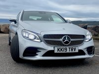 USED 2019 19 MERCEDES-BENZ C CLASS 2.0 C 220 D AMG LINE PREMIUM 2d 192 BHP 