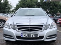USED 2011 61 MERCEDES-BENZ E-CLASS 2.1 E220 CDI BLUEEFFICIENCY EXECUTIVE SE 5d 170 BHP PADDLE SHIFTERS+DUEL CLIMATE CONTROL+CRUISE CONTROL+SAT NAV+BLUETOOTH
