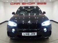 USED 2018 18 BMW X5 3.0 XDRIVE30D (258 bhp) M SPORT AUTO 4WD (S/S) + 7 SEATS + NAV + PANORAMIC E/SUNROOF + E/M/HEATED LEATHERS + M SPORT PLUS PACK + HEAD UP DISPLAY + CRUISE + M/MEDIA + HARMAN KARDON + XENON / LED + R/CAMERA + F-R PARK + PRIVACY + M STYLING + 20 S + E/BOOT 7 SEATS+PANROOF+XENON-LED+R/CAM+LEATHER+NAV+HKCRUISE
