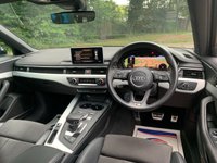 USED 2017 17 AUDI A4 2.0 TFSI S LINE 4d 188 BHP A4 S-LINE TFSi 4dr AUTOMATIC - ALCANTARA TRIM - i-COCKPIT - SATELLITE NAVIGATION - 1 FORMER KEEPER - FULL SERVICE HISTORY