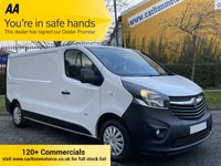 USED 2015 15 VAUXHALL VIVARO 1.6 2900 L2H1 [ WORKSHOP ] LWB CDTI P/V 120 Bhp  
