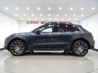 USED 2017 17 PORSCHE MACAN 3.6T TURBO PDK (400 BHP) AUTO 4WD ( ULEZ - EURO 6 ) (S/S) 5DR + �&pound;20,000 EXTRAS + NAV + BURMESTER + PAN ROOF + ADAPTIVE E/M/HEATED TURBO LEATHERS + PTV PLUS + PDLS PLUS + AIR SUSP. + SURROUND CAMERA + SPORTS EXHAUST + CARBON PACK + KEYLESS + CHRONO + 21 S   MASSIVE SPECIFICATION + &pound;20,000 PORSCHE EXTRAS