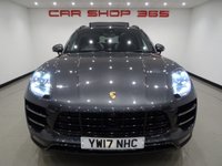 USED 2017 17 PORSCHE MACAN 3.6T TURBO PDK (400 BHP) AUTO 4WD ( ULEZ - EURO 6 ) (S/S) 5DR + �&pound;20,000 EXTRAS + NAV + BURMESTER + PAN ROOF + ADAPTIVE E/M/HEATED TURBO LEATHERS + PTV PLUS + PDLS PLUS + AIR SUSP. + SURROUND CAMERA + SPORTS EXHAUST + CARBON PACK + KEYLESS + CHRONO + 21 S   MASSIVE SPECIFICATION + &pound;20,000 PORSCHE EXTRAS