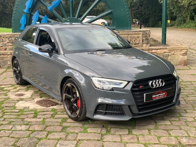 2018 18 Audi A3 2.0 S3 TFSI QUATTRO BLACK EDITION 3d 306 BHP