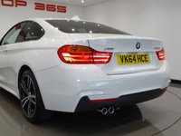 USED 2014 64 BMW 4 SERIES 3.0 430D (258 BHP) M SPORT XDRIVE AUTO ( EURO 6 ) 2DR COUPE + NAV + E/M/HEATED RED SPORTS LEATHERS + M SPORT PLUS PACK + HEAD UP + HARMAN KARDON + MEDIA + CRUISE + PEARLESCENT PAINT + XENON-LED + PRIVACY + M SPORT BRAKES + M STYLING PACK + 19 S 19S+PARK+LEDS+TINTS+LEATHER+NAV+H/K+HEAD UP+KEYLESS