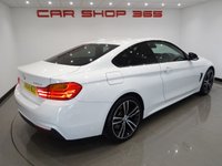 USED 2014 64 BMW 4 SERIES 3.0 430D (258 BHP) M SPORT XDRIVE AUTO ( EURO 6 ) 2DR COUPE + NAV + E/M/HEATED RED SPORTS LEATHERS + M SPORT PLUS PACK + HEAD UP + HARMAN KARDON + MEDIA + CRUISE + PEARLESCENT PAINT + XENON-LED + PRIVACY + M SPORT BRAKES + M STYLING PACK + 19 S 19S+PARK+LEDS+TINTS+LEATHER+NAV+H/K+HEAD UP+KEYLESS