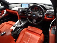 USED 2014 64 BMW 4 SERIES 3.0 430D (258 BHP) M SPORT XDRIVE AUTO ( EURO 6 ) 2DR COUPE + NAV + E/M/HEATED RED SPORTS LEATHERS + M SPORT PLUS PACK + HEAD UP + HARMAN KARDON + MEDIA + CRUISE + PEARLESCENT PAINT + XENON-LED + PRIVACY + M SPORT BRAKES + M STYLING PACK + 19 S 19S+PARK+LEDS+TINTS+LEATHER+NAV+H/K+HEAD UP+KEYLESS
