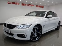 USED 2014 64 BMW 4 SERIES 3.0 430D (258 BHP) M SPORT XDRIVE AUTO ( EURO 6 ) 2DR COUPE + NAV + E/M/HEATED RED SPORTS LEATHERS + M SPORT PLUS PACK + HEAD UP + HARMAN KARDON + MEDIA + CRUISE + PEARLESCENT PAINT + XENON-LED + PRIVACY + M SPORT BRAKES + M STYLING PACK + 19 S 19S+PARK+LEDS+TINTS+LEATHER+NAV+H/K+HEAD UP+KEYLESS