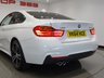 USED 2014 64 BMW 4 SERIES 3.0 430D (258 BHP) M SPORT XDRIVE AUTO ( EURO 6 ) 2DR COUPE + NAV + E/M/HEATED RED SPORTS LEATHERS + M SPORT PLUS PACK + HEAD UP + HARMAN KARDON + MEDIA + CRUISE + PEARLESCENT PAINT + XENON-LED + PRIVACY + M SPORT BRAKES + M STYLING PACK + 19 S 19S+PARK+LEDS+TINTS+LEATHER+NAV+H/K+HEAD UP+KEYLESS
