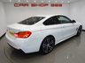 USED 2014 64 BMW 4 SERIES 3.0 430D (258 BHP) M SPORT XDRIVE AUTO ( EURO 6 ) 2DR COUPE + NAV + E/M/HEATED RED SPORTS LEATHERS + M SPORT PLUS PACK + HEAD UP + HARMAN KARDON + MEDIA + CRUISE + PEARLESCENT PAINT + XENON-LED + PRIVACY + M SPORT BRAKES + M STYLING PACK + 19 S 19S+PARK+LEDS+TINTS+LEATHER+NAV+H/K+HEAD UP+KEYLESS