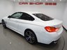 USED 2014 64 BMW 4 SERIES 3.0 430D (258 BHP) M SPORT XDRIVE AUTO ( EURO 6 ) 2DR COUPE + NAV + E/M/HEATED RED SPORTS LEATHERS + M SPORT PLUS PACK + HEAD UP + HARMAN KARDON + MEDIA + CRUISE + PEARLESCENT PAINT + XENON-LED + PRIVACY + M SPORT BRAKES + M STYLING PACK + 19 S 19S+PARK+LEDS+TINTS+LEATHER+NAV+H/K+HEAD UP+KEYLESS