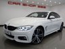 USED 2014 64 BMW 4 SERIES 3.0 430D (258 BHP) M SPORT XDRIVE AUTO ( EURO 6 ) 2DR COUPE + NAV + E/M/HEATED RED SPORTS LEATHERS + M SPORT PLUS PACK + HEAD UP + HARMAN KARDON + MEDIA + CRUISE + PEARLESCENT PAINT + XENON-LED + PRIVACY + M SPORT BRAKES + M STYLING PACK + 19 S 19S+PARK+LEDS+TINTS+LEATHER+NAV+H/K+HEAD UP+KEYLESS