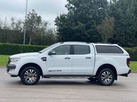 USED 2016 16 FORD RANGER 3.2 WILDTRAK 4X4 DCB TDCI 4d 197 BHP ** NO VAT * CANOPY + SAT NAV