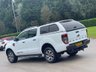 USED 2016 16 FORD RANGER 3.2 WILDTRAK 4X4 DCB TDCI 4d 197 BHP ** NO VAT * CANOPY + SAT NAV