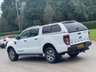 USED 2016 16 FORD RANGER 3.2 WILDTRAK 4X4 DCB TDCI 4d 197 BHP ** NO VAT * CANOPY + SAT NAV