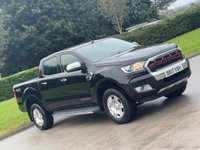USED 2017 17 FORD RANGER 2.2 LIMITED 4X4 DCB TDCI 4d 148 BHP NO VAT ** LEATHER + SAT NAV ,