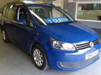USED 2012 12 VOLKSWAGEN TOURAN 1.6 S TDI 5d 106 BHP **  7 SEATER  **