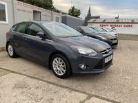 USED 2012 61 FORD FOCUS 1.6 TITANIUM 5d 124 BHP 