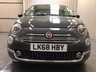 USED 2018 68 FIAT 500 1.2 LOUNGE DUALOGIC 3d 69 BHP FINANCE RATES  FROM 6.9% APR