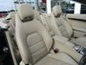 USED 2010 10 MERCEDES-BENZ E-CLASS 1.8 E250 CGI BLUEEFFICIENCY SE 2d 204 BHP Finished in OBSIDIAN BLACK with HEATED LEATHER trim. This CONVERTIBLE is well serviced with low mileage. This is an astonishing car in so many ways, not only is it a great medium family cab with loads of extras, it is also an eye catching sporty looking convertible. Features include Sat Nav, Heated Memory Leather seats, Neck Scarf, Cruise, Park Sensors and 17" Alloys . Dealer serviced at 5815 miles, 10935 miles, 22281 miles, 30437 miles, 33395 miles and on arrival at 37838 miles.