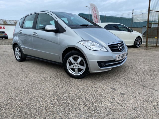2009 59 Mercedes-Benz A-Class 1.5 A160 CLASSIC SE 5d 95 BHP