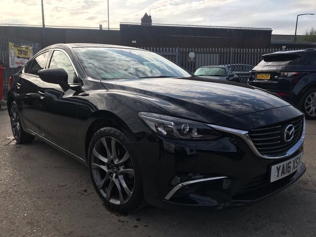 2016 16 MAZDA MAZDA6 2.2 D SPORT NAV 4d 173 BHP 2 KEYS+HISTORY+NAVIGATION+ALLOY WHEELS+CLIMATE CONTROL+PARKING SENSORS+CRUISE+REVERSE CAMERA+MEDIA+AUX+USB+DAB