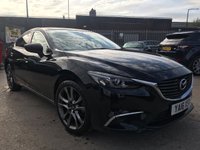 USED 2016 16 MAZDA MAZDA6 2.2 D SPORT NAV 4d 173 BHP 2 KEYS+HISTORY+NAVIGATION+ALLOY WHEELS+CLIMATE CONTROL+PARKING SENSORS+CRUISE+REVERSE CAMERA+MEDIA+AUX+USB+DAB