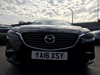 USED 2016 16 MAZDA MAZDA6 2.2 D SPORT NAV 4d 173 BHP 2 KEYS+HISTORY+NAVIGATION+ALLOY WHEELS+CLIMATE CONTROL+PARKING SENSORS+CRUISE+REVERSE CAMERA+MEDIA+AUX+USB+DAB