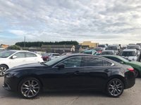 USED 2016 16 MAZDA MAZDA6 2.2 D SPORT NAV 4d 173 BHP 2 KEYS+HISTORY+NAVIGATION+ALLOY WHEELS+CLIMATE CONTROL+PARKING SENSORS+CRUISE+REVERSE CAMERA+MEDIA+AUX+USB+DAB