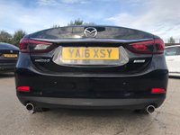 USED 2016 16 MAZDA MAZDA6 2.2 D SPORT NAV 4d 173 BHP 2 KEYS+HISTORY+NAVIGATION+ALLOY WHEELS+CLIMATE CONTROL+PARKING SENSORS+CRUISE+REVERSE CAMERA+MEDIA+AUX+USB+DAB