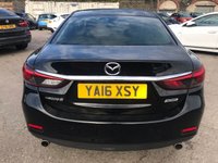 USED 2016 16 MAZDA MAZDA6 2.2 D SPORT NAV 4d 173 BHP 2 KEYS+HISTORY+NAVIGATION+ALLOY WHEELS+CLIMATE CONTROL+PARKING SENSORS+CRUISE+REVERSE CAMERA+MEDIA+AUX+USB+DAB