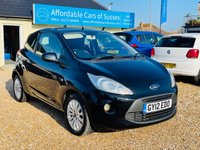 USED 2012 12 FORD KA 1.2 ZETEC 3d 69 BHP Bluetooth & Air Con - &pound;30 Road Tax