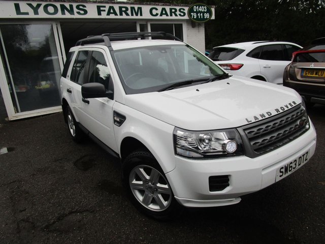 2013 63 Land Rover Freelander 2.2 TD4 GS 5d 150 BHP FOUR WHEEL DRIVE
