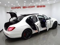USED 2017 17 MERCEDES-BENZ E-CLASS 4.0 E63 BITURBO V8 AMG S (612 PS) (PREMIUM) SpdS MCT 4MATIC+ 4DR + PERFORMANCE BUCKET SEATS + UPGRADED 20 INCH AMG ALLOYS + BURMESTER PREMIUM SOUND + DIAMOND WHITE METALLIC PAINTWORK + PANORAMIC SLIDING ROOF + 360 PARKING AID + LED HEADLIGHTS BUCKET PERFORMANCE SEATS+UPGRADED 20 INCH AMG ALLOYS