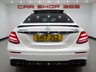 USED 2017 17 MERCEDES-BENZ E-CLASS 4.0 E63 BITURBO V8 AMG S (612 PS) (PREMIUM) SpdS MCT 4MATIC+ 4DR + PERFORMANCE BUCKET SEATS + UPGRADED 20 INCH AMG ALLOYS + BURMESTER PREMIUM SOUND + DIAMOND WHITE METALLIC PAINTWORK + PANORAMIC SLIDING ROOF + 360 PARKING AID + LED HEADLIGHTS BUCKET PERFORMANCE SEATS+UPGRADED 20 INCH AMG ALLOYS